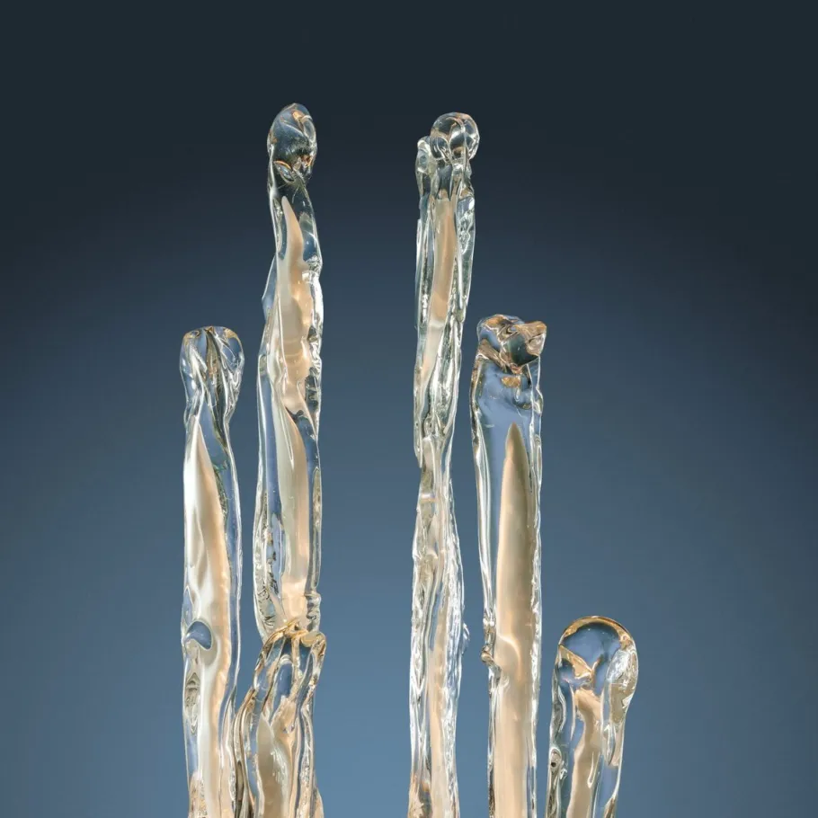 Clearance Pamono Vintage Floor Lamp Excalibur for Sothis in Murano Glass, 1970s