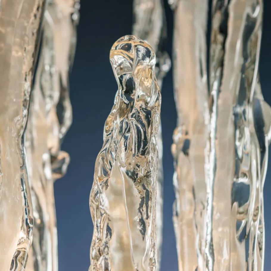 Clearance Pamono Vintage Floor Lamp Excalibur for Sothis in Murano Glass, 1970s