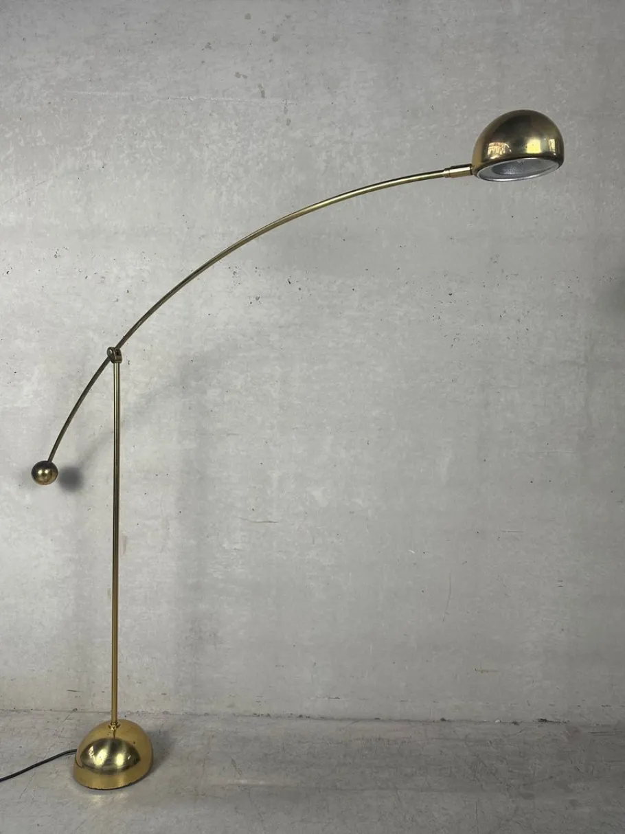 Clearance Pamono Vintage Floor Lamp from Hustadt Leuchten, 1980s
