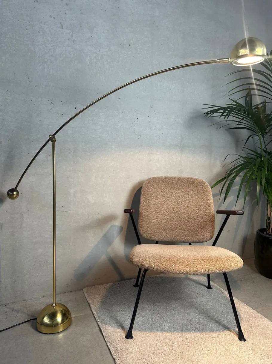 Clearance Pamono Vintage Floor Lamp from Hustadt Leuchten, 1980s
