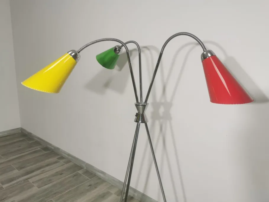 Pamono Vintage Floor Lamp from Lidokov, 1960s