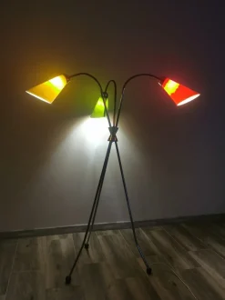 Pamono Vintage Floor Lamp from Lidokov, 1960s