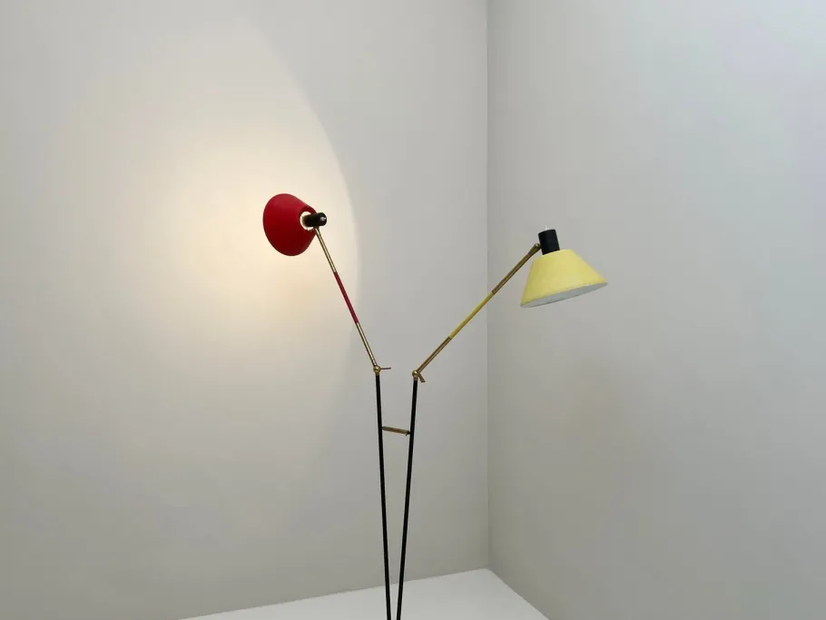 Best Pamono Vintage Floor Lamp from Stilux Milano, 1950s