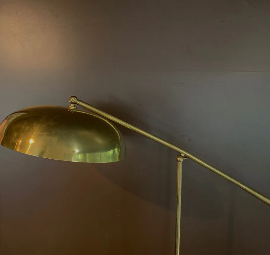 Hot Pamono Vintage Floor Lamp in Brass