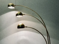 Hot Pamono Vintage Floor Lamp in Brass from Honsel, 1970s