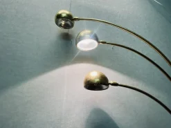 Hot Pamono Vintage Floor Lamp in Brass from Honsel, 1970s