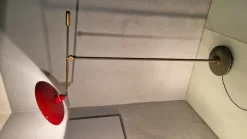 Outlet Pamono Vintage Floor Lamp in Brass, 1950s