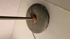 Outlet Pamono Vintage Floor Lamp in Brass, 1950s