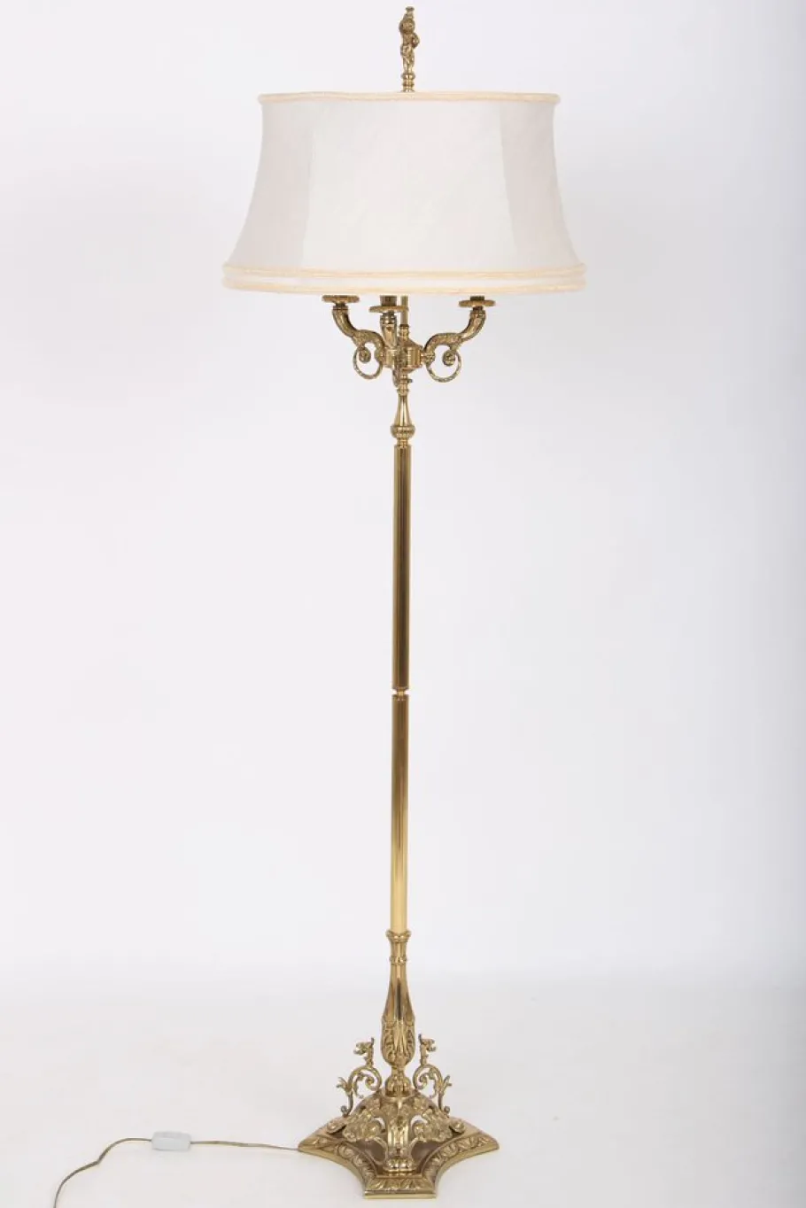 New Pamono Vintage Floor Lamp in Brass