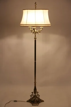 New Pamono Vintage Floor Lamp in Brass