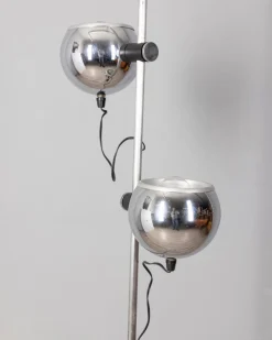 Clearance Pamono Vintage Floor Lamp in Chromed Metal by Goffredo Reggiani for Reggiani, 1970s