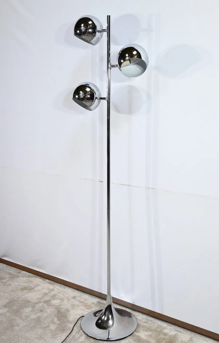 Hot Pamono Vintage Floor Lamp in Chromed Metal, 1970
