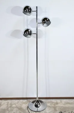 Hot Pamono Vintage Floor Lamp in Chromed Metal, 1970