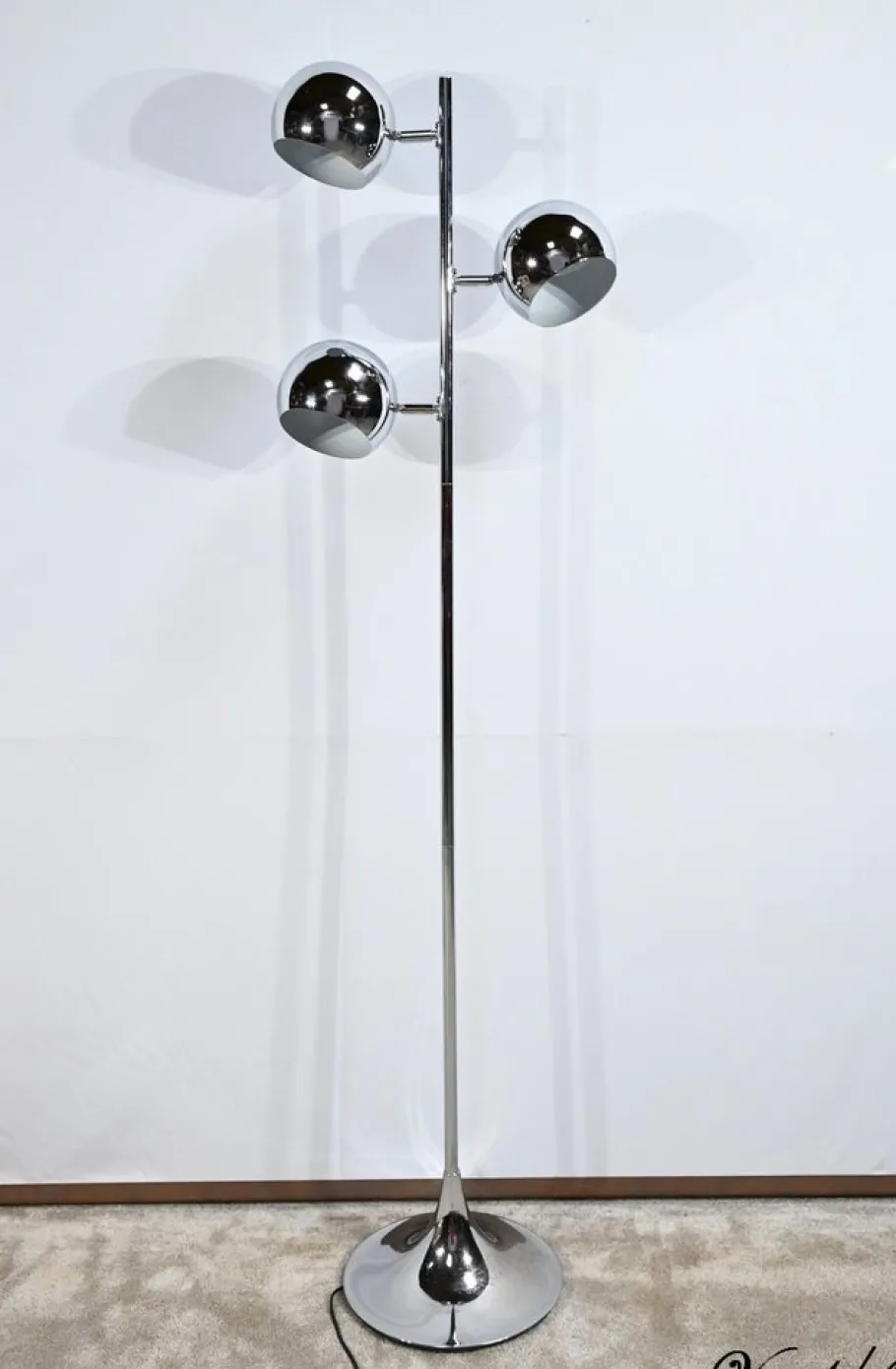 Hot Pamono Vintage Floor Lamp in Chromed Metal, 1970