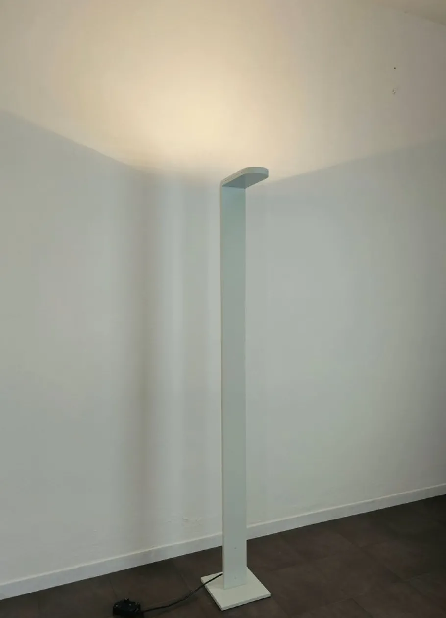 Clearance Pamono Vintage Floor Lamp in Enamelled Aluminum by Maurizio Bertoni for Castaldi Illuminazione, Italy, 1980s