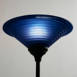 Best Pamono Vintage Floor Lamp in Glass and Metal