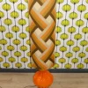 Clearance Pamono Vintage Floor Lamp in Orange, 1970s