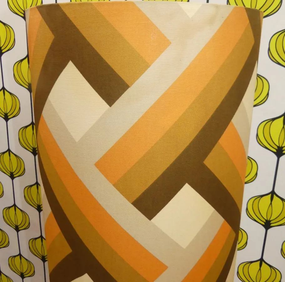 Clearance Pamono Vintage Floor Lamp in Orange, 1970s