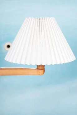 Best Pamono Vintage Floor Lamp in Pine by Carl Malmsten