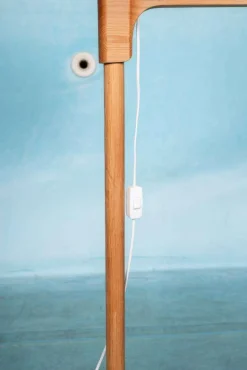 Best Pamono Vintage Floor Lamp in Pine by Carl Malmsten