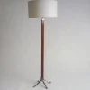 Outlet Pamono Vintage Floor Lamp in Wood, 1950s