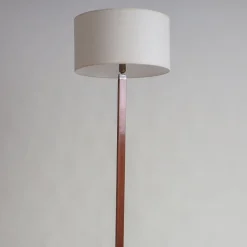 Outlet Pamono Vintage Floor Lamp in Wood, 1950s
