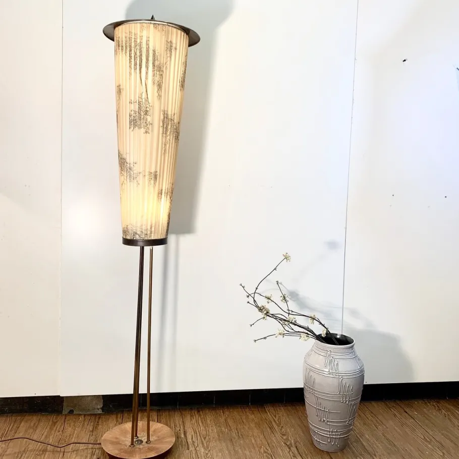 New Pamono Vintage Floor Lamp, 1950s