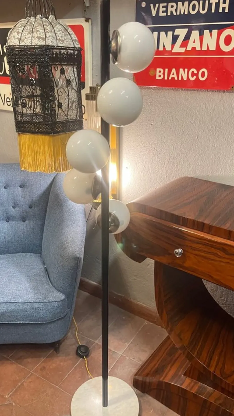Pamono Vintage Floor Lamp, 1970s