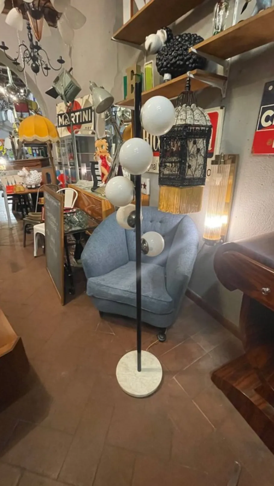 Pamono Vintage Floor Lamp, 1970s
