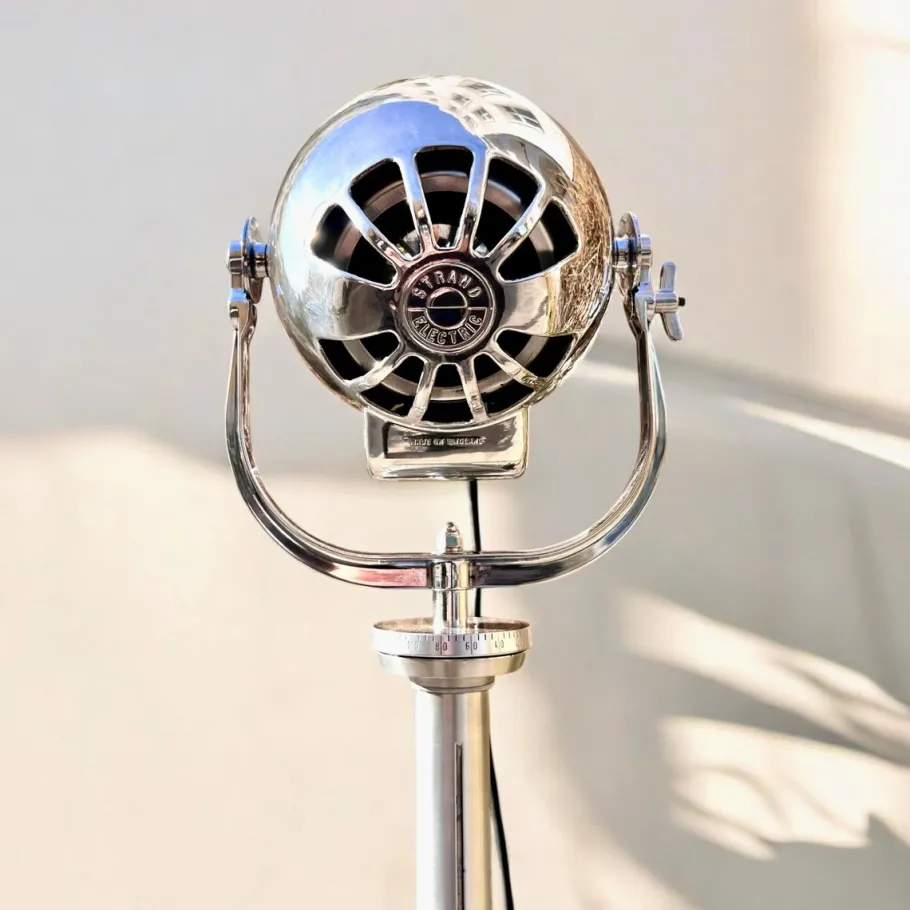 Best Pamono Vintage Floor Lamp Theater Spotlight, England, 1950s