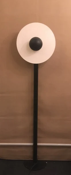 Clearance Pamono Vintage Floor Lamp with Clock