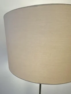 Pamono Vintage Floor Lamp with Fabric Shade from Erco, Germany, 1960s