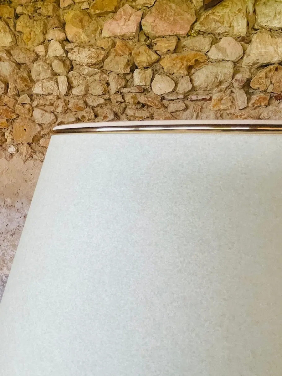 Discount Pamono Vintage Floor Lamp with Gilded Brass Decor on Tripod Legs, 1960s