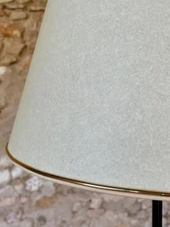 Discount Pamono Vintage Floor Lamp with Gilded Brass Decor on Tripod Legs, 1960s