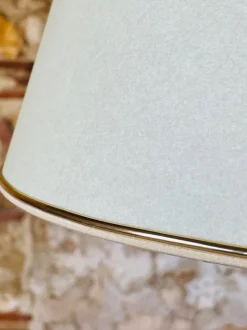 Discount Pamono Vintage Floor Lamp with Gilded Brass Decor on Tripod Legs, 1960s