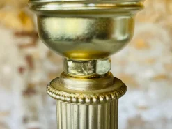 Best Pamono Vintage Floor Lamp with Gilded Brass Decor, 1960s