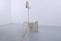 Outlet Pamono Vintage Floor Lamp with Magazine Rack by Tomek Rygalik for Ikea