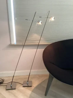 Discount Pamono Vintage Floor Lamp with Touch Dimmable 475b by Michael Rösing, 1980