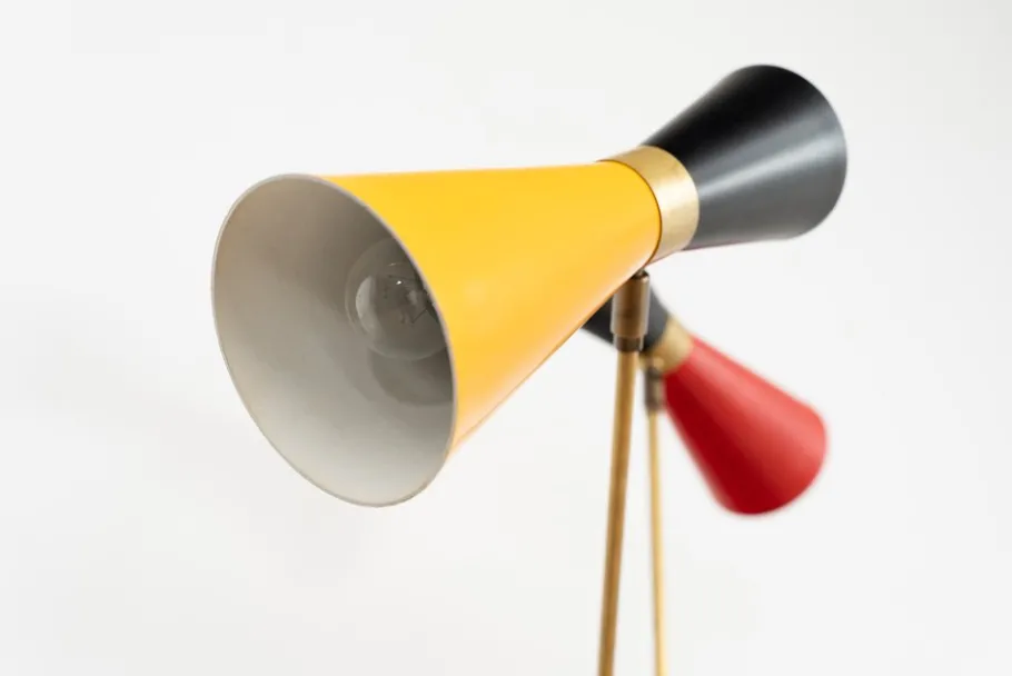 New Pamono Vintage Floor Light from Diabolo, 1960s