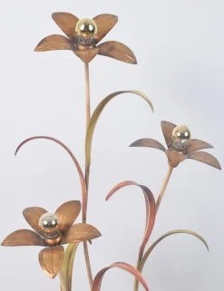 Sale Pamono Vintage Flower Floor Light, 1970s