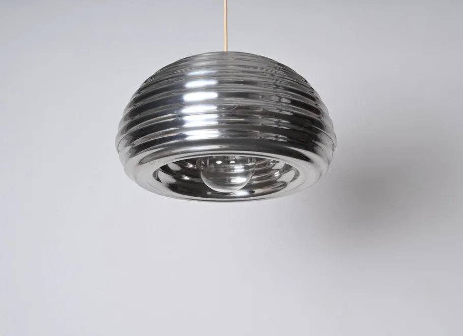 Hot Pamono Vintage Flower Splugen Brau Pendant attributed to Achille Castiglioni for Flos, Italy, 1961