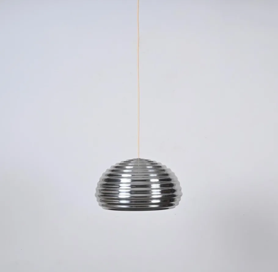 Hot Pamono Vintage Flower Splugen Brau Pendant attributed to Achille Castiglioni for Flos, Italy, 1961