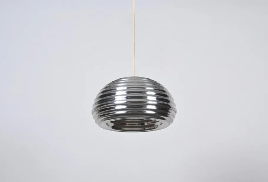 Hot Pamono Vintage Flower Splugen Brau Pendant attributed to Achille Castiglioni for Flos, Italy, 1961