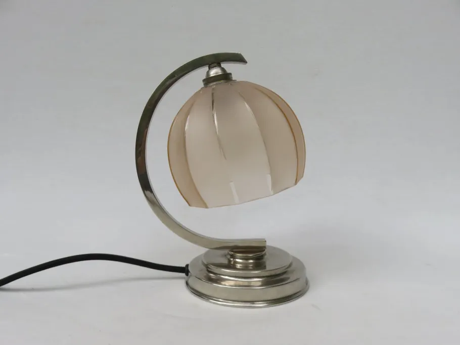 Discount Pamono Vintage French Art Deco Bedside Table Lamps, Set of 2