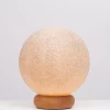 Best Pamono Vintage French Ball Lamp on Pine Base, 1970