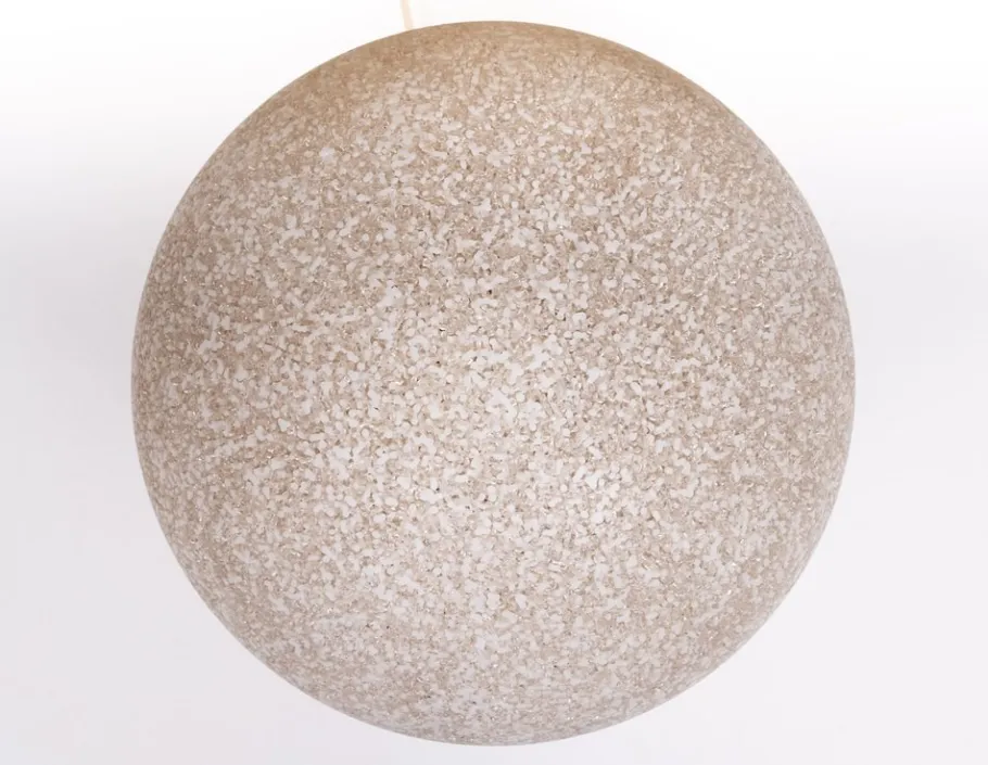 Best Pamono Vintage French Ball Lamp on Pine Base, 1970