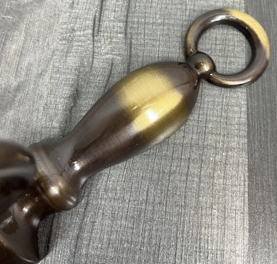 Clearance Pamono Vintage French Candle Style Sconces in Brass, Set of 2