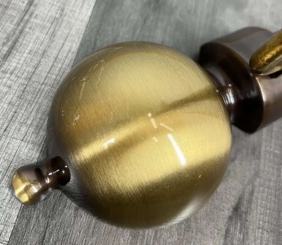 Clearance Pamono Vintage French Candle Style Sconces in Brass, Set of 2