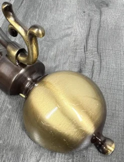 Clearance Pamono Vintage French Candle Style Sconces in Brass, Set of 2