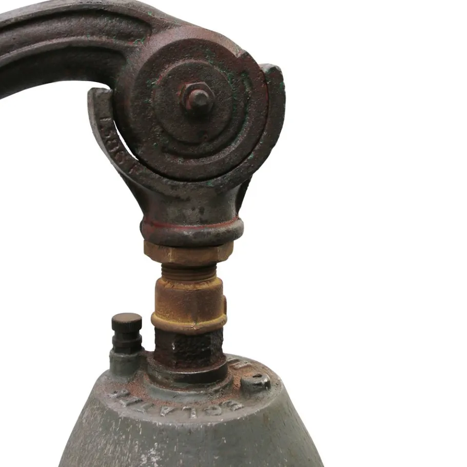 Clearance Pamono Vintage French Cast Iron and Aluminum Streetlight by Eclatec, France